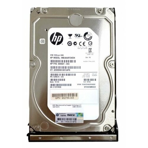 Жесткий диск HP 846615-001 3Tb 7200 SAS 3.5 HDD