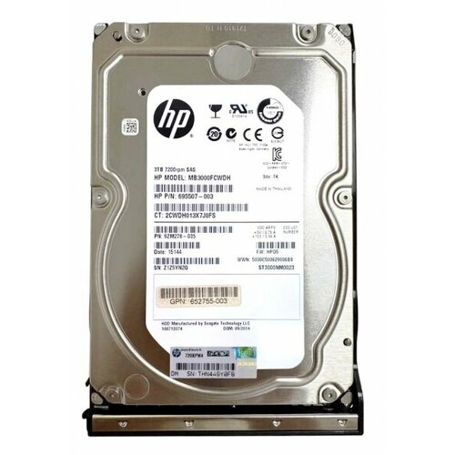 Жесткий диск HP 846530-B21 3Tb 7200 SAS 35 HDD 26540₽