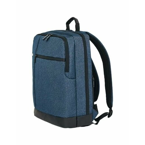 рюкзак runmi 90 points classic business черный темно серый Рюкзак Xiaomi 90 Points Classic Business Backpack Blue