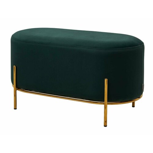 Пуф м-сити Пуф для гостиной ZEN BLUVEL-78 зеленый велюр золотой каркас М-City арт 629M04974 12100₽