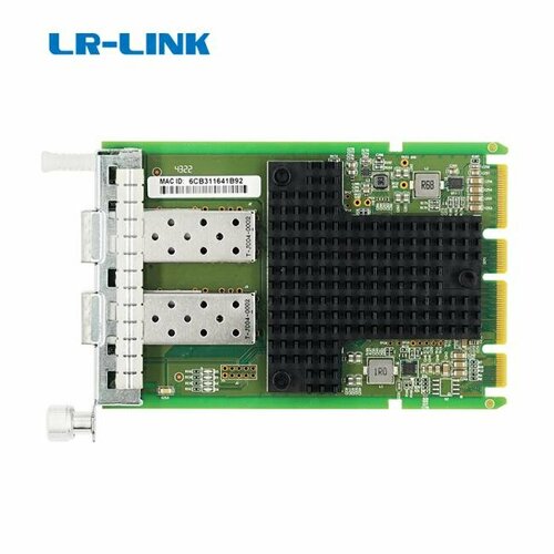 сетевой адаптер lr link lres3026pf ocp ocp3 0 dual port 100g qsfp28 ethernet network adapter intel e810 Сетевая карта 10 Гбит/с Lr-link LRES3032PF-OCP