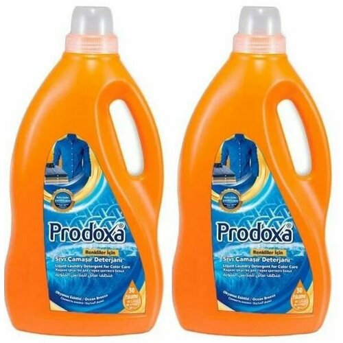 PRODOXA Гель для стирки Цветных тканей, 1 л - 2 шт