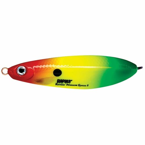 незацепляйка rapala rattlin minnow spoon 08 rfsh Незацепляйка Rapala Rattlin Minnow Spoon RMSR08-RYGR