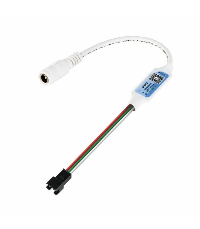 Мини контроллер (Bluetooth) для SPI ленты (бегущая волна) SP621E