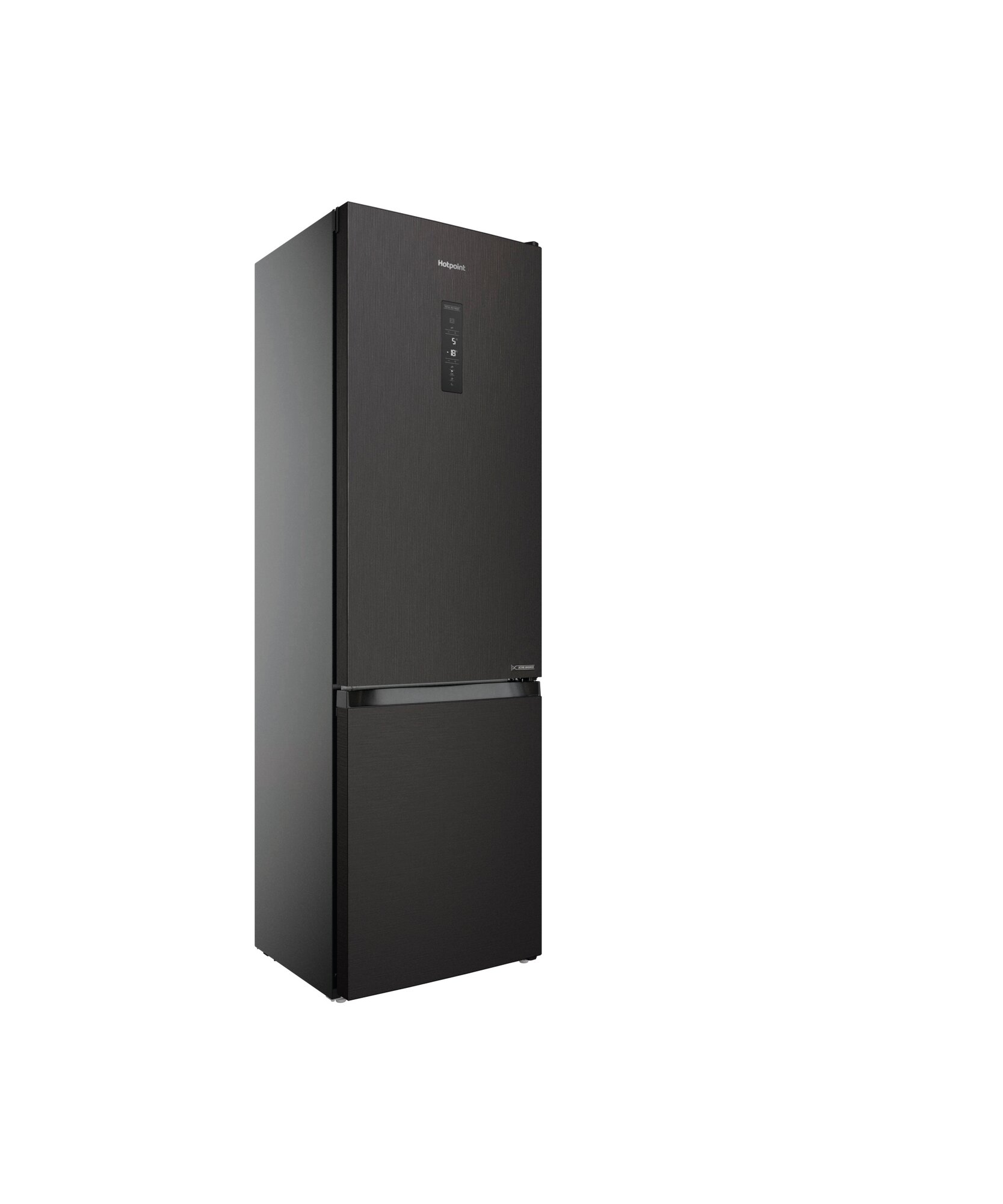 Двухкамерный холодильник Hotpoint HT 8201I DX O3, No Frost, темно-серый - фотография № 2