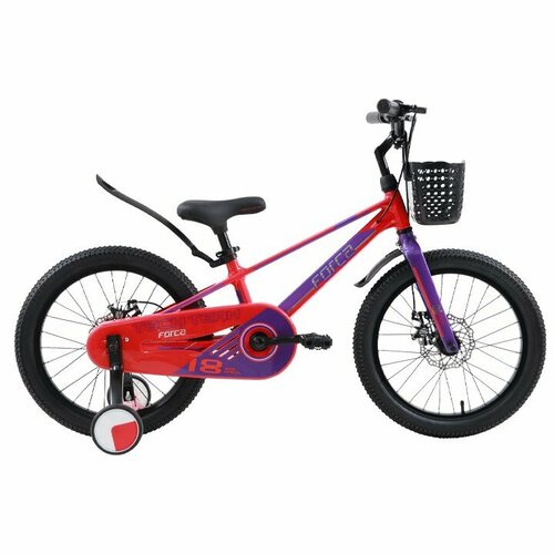 Детский велосипед Techteam TechTeam Forca 16 год 2024 цвет Красный 11800₽
