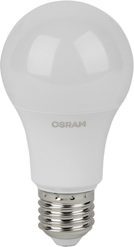 Лампа светодиодная Osram А60 E27 220-240 В 7 Вт груша матовая 560 лм теплый белый свет - фото №7