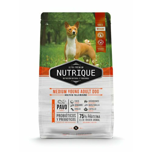 Vitalcan Nutrique Dog Adult корм для собак средних пород с индейкой