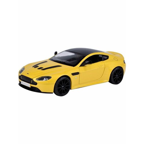 Машина металлическая коллекционная 1:24 Aston Martin V12 Vantage S легковой автомобиль rmz city aston martin vantage 2018 344036s yl 1 64 желтый