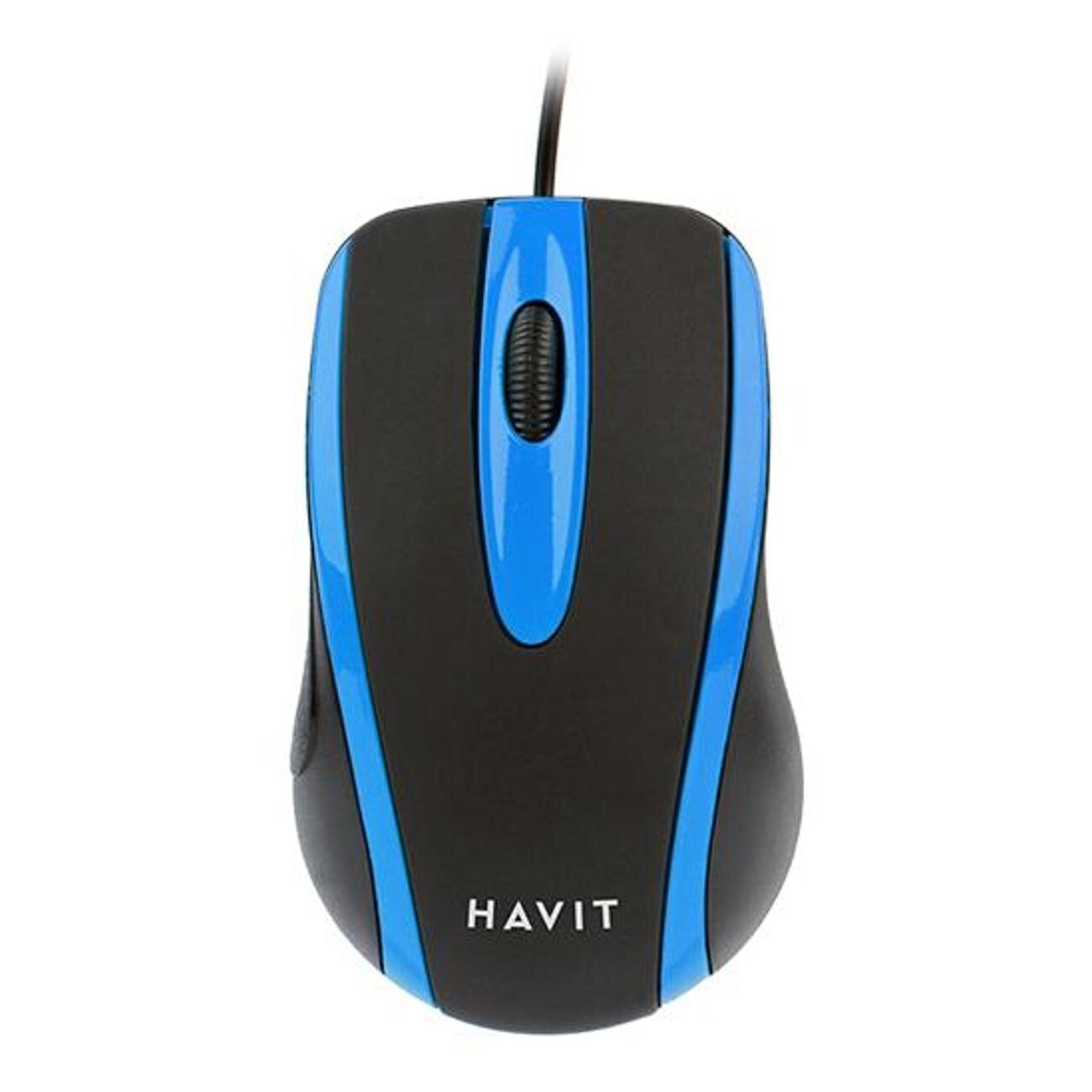 Мышь проводная Havit HV-MS753 Black/Blue