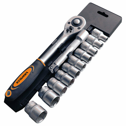 Набор головок торц 12 10-24ММ 10ПР кузьмич дельта 2608₽