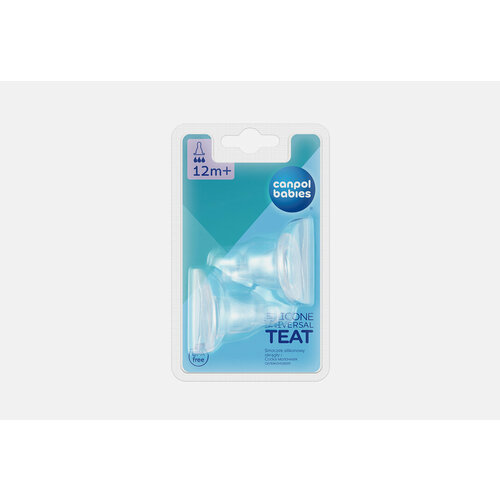 Соска Canpol Babies для узкого горлышка 2шт 1080₽