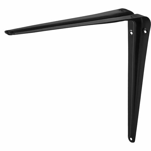 Кронштейн Normo 25x30 см нагрузка до 20 кг цвет черный 405₽