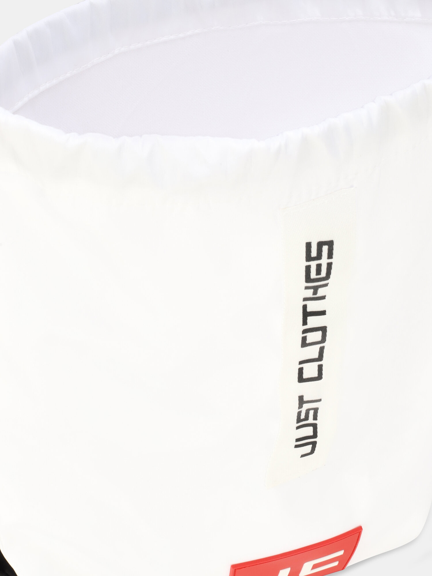 Сумка-рюкзак JUST CLOTHES, белый, — фото 1