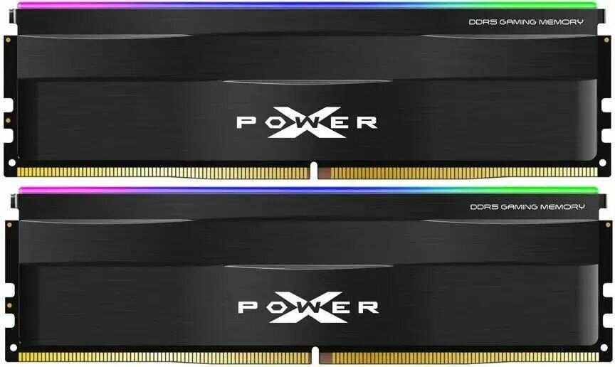 Память DDR5 2x16GB 6000MHz Silicon Power SP032GXLWU600FDF Xpower Zenith RTL PC5-48000 CL40 DIMM 288-pin 1.35В kit single rank Ret