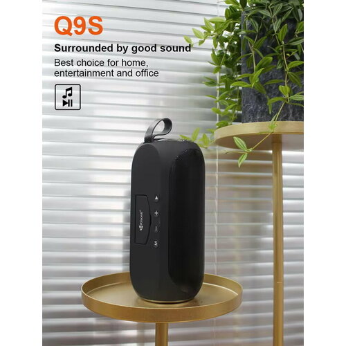 Колонка портативная блютуз беспроводная колонка FMTFUSBAUX черный 230000₽