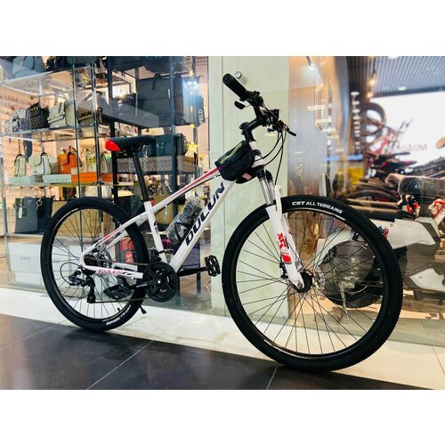 Велосипед горный скоростной DULUN-TANK 275 дюймов взрослый мужской и женский для прогулки скоростной спортивный велик белый 26990₽