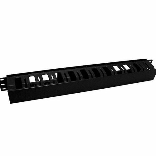 Кабельный организатор пластиковый с крышкой Hyperline CM-1U-D53-PL-COV 1091₽