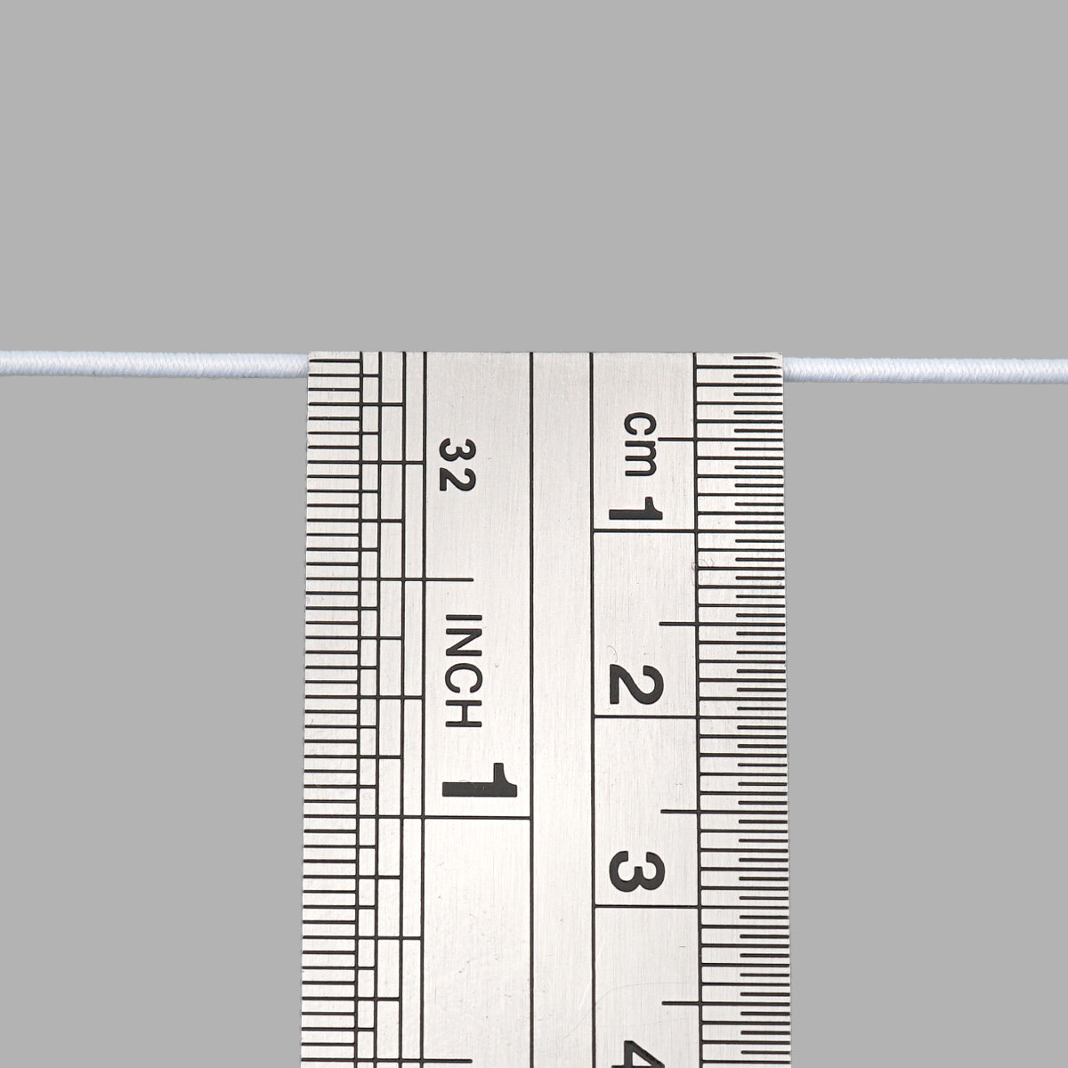 Шнур эластичный 1 мм*30 м, для рукоделия и шитья, эластичность 200%, белый, Айрис — фото 1