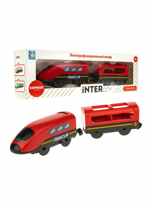 Электропоезд 1toy InterCity Express спасатели Т20830