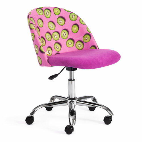 фото Компьютерное кресло tetchair melody офисное, обивка: текстиль/флок, цвет: ботаника 06 киви/138