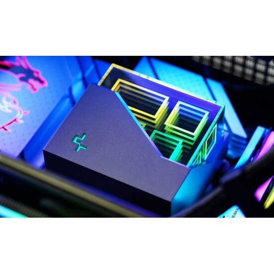 Система водяного охлаждения Deepcool LT520 WH, для процессора, белый — фото 1