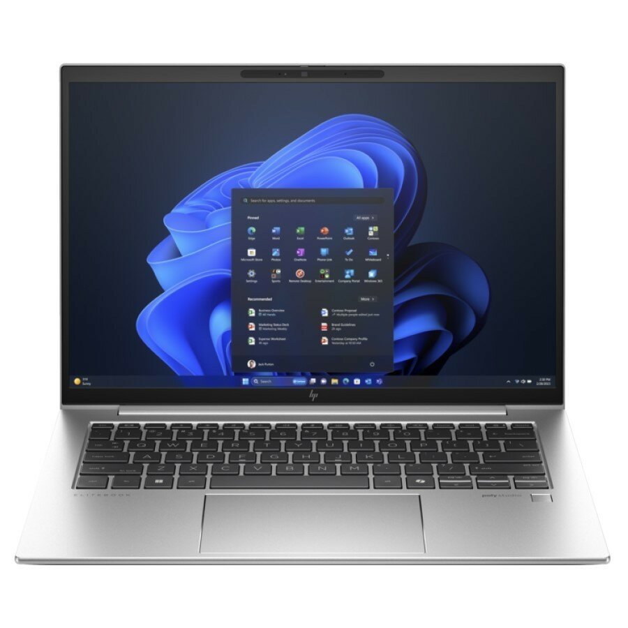 Ноутбук HP EliteBook 840 G11/927U4ES/Intel Core Ultra 7 155U/14"/16GB/512GB/Intel/Win 11 Pro/Silver/
