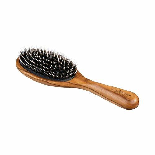 Щетка Keller оливковое дерево со смешанной щетиной, 215х62 мм