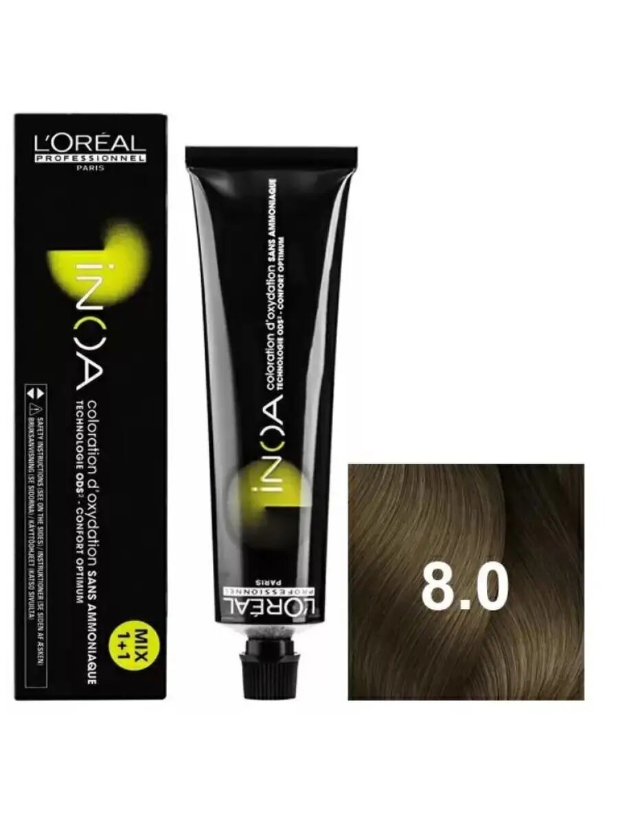 L'OREAL иноа 8.0 краска для волос 60мл