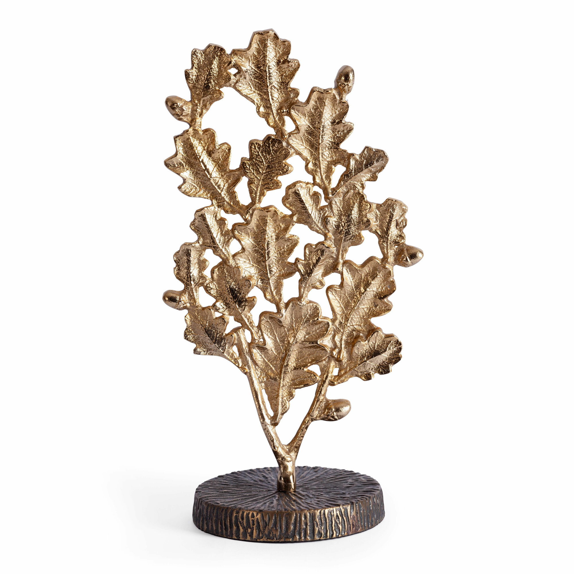 Декор Secret De Maison LEAF7 9816 brass gold алюминиевый сплав 26x185x485 см латунь золото