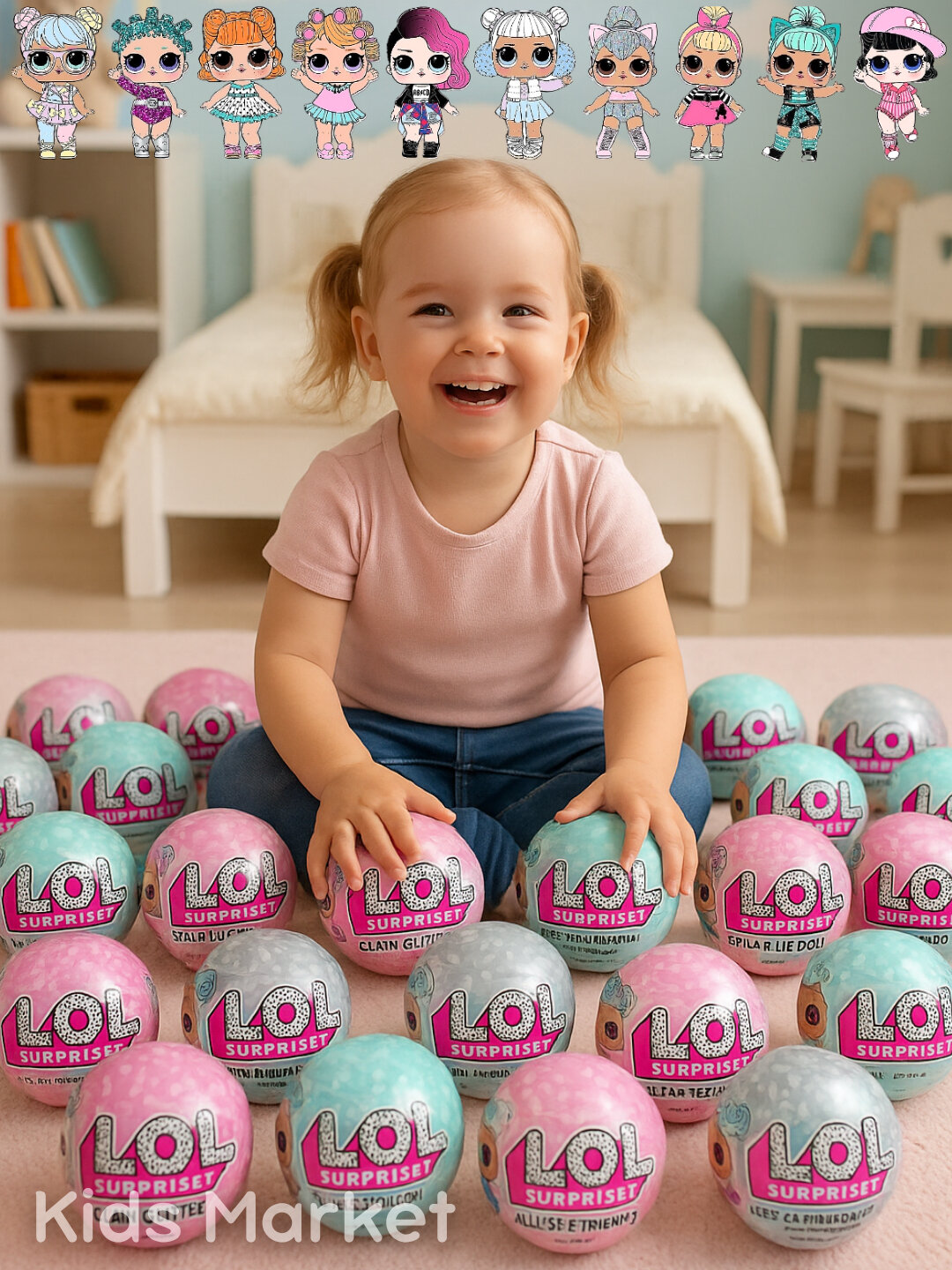 Куклы LOL сюрприз, сюрприз в шарике, кукла с аксессуарами, игрушка сюрприз — фото 1