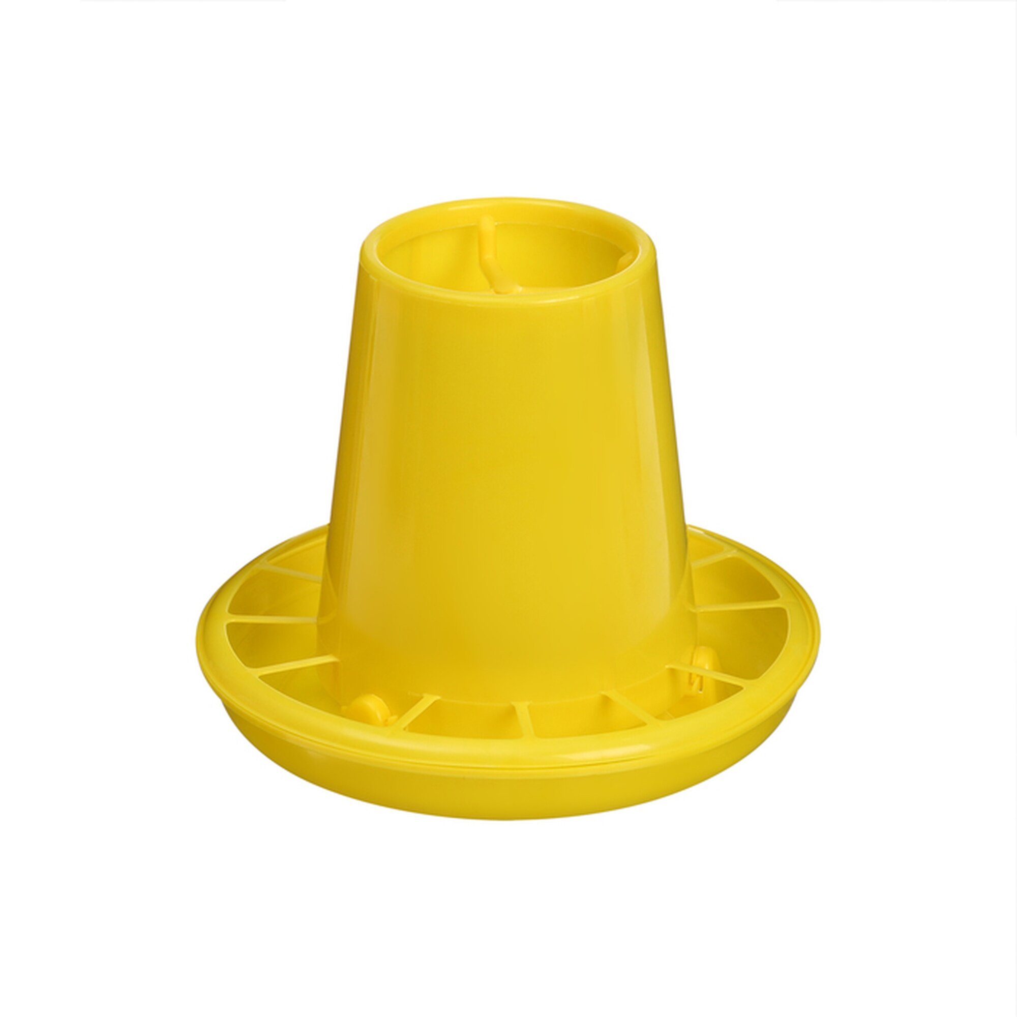 Кормушка Greengo для птиц бункерная пластик желтая 15 кг