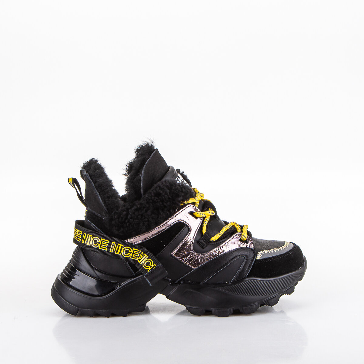 Кроссовки , полнота 7 (RU)/ на среднюю и широкую стопу, размер 37, черный — фото 1