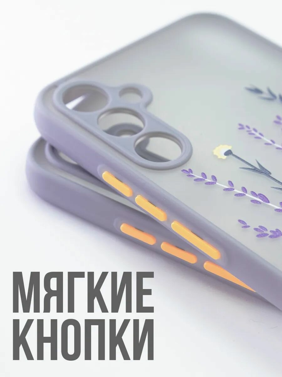 Чехол на samsung а34 / чехол на самсунг а34 силикон противоударный; защита камеры — фото 1