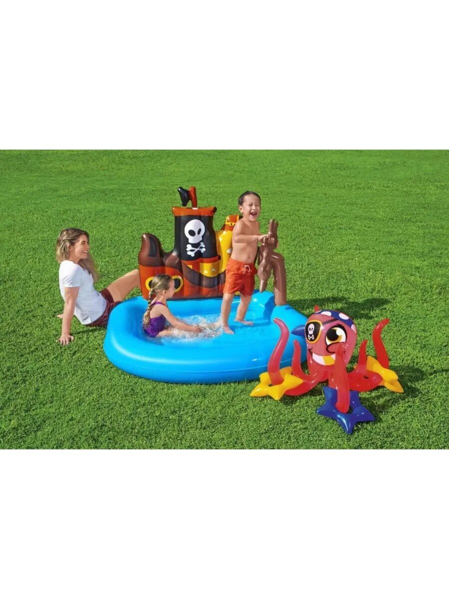 Бассейн надувной 52211 140х130х104см, 84л (центр для игр) — фото 1