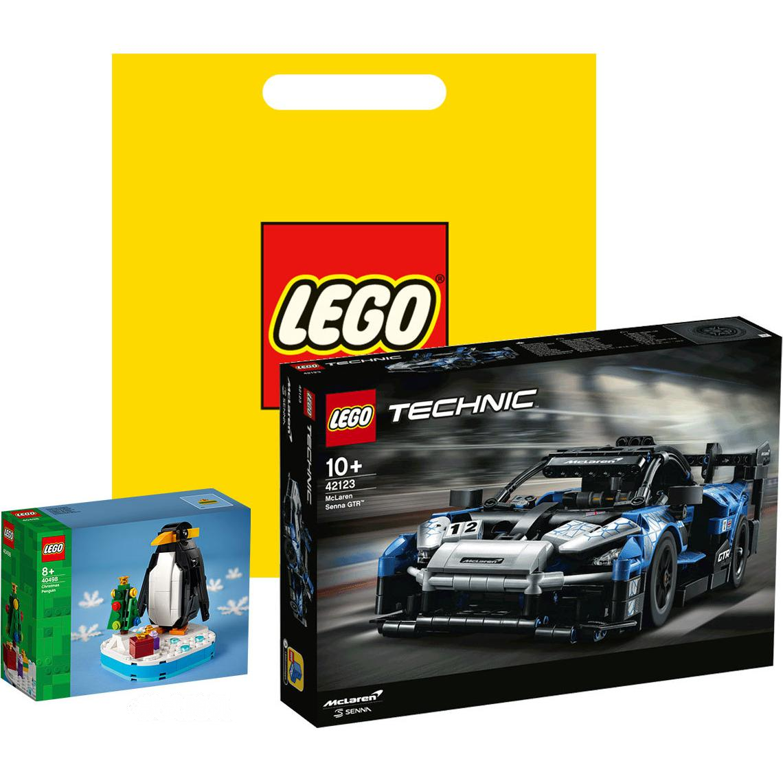 Конструктор LEGO Technic McLaren Senna GTR, 830 деталей, 42123