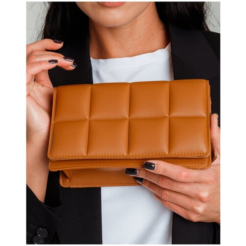 Сумка кросс-боди Akuna, фактура гладкая, красный