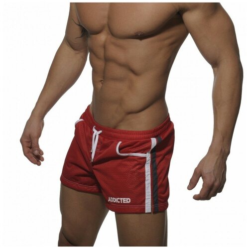фото Плавки-шорты "mesh swimwear boxer - red" / addicted / красный / размер s