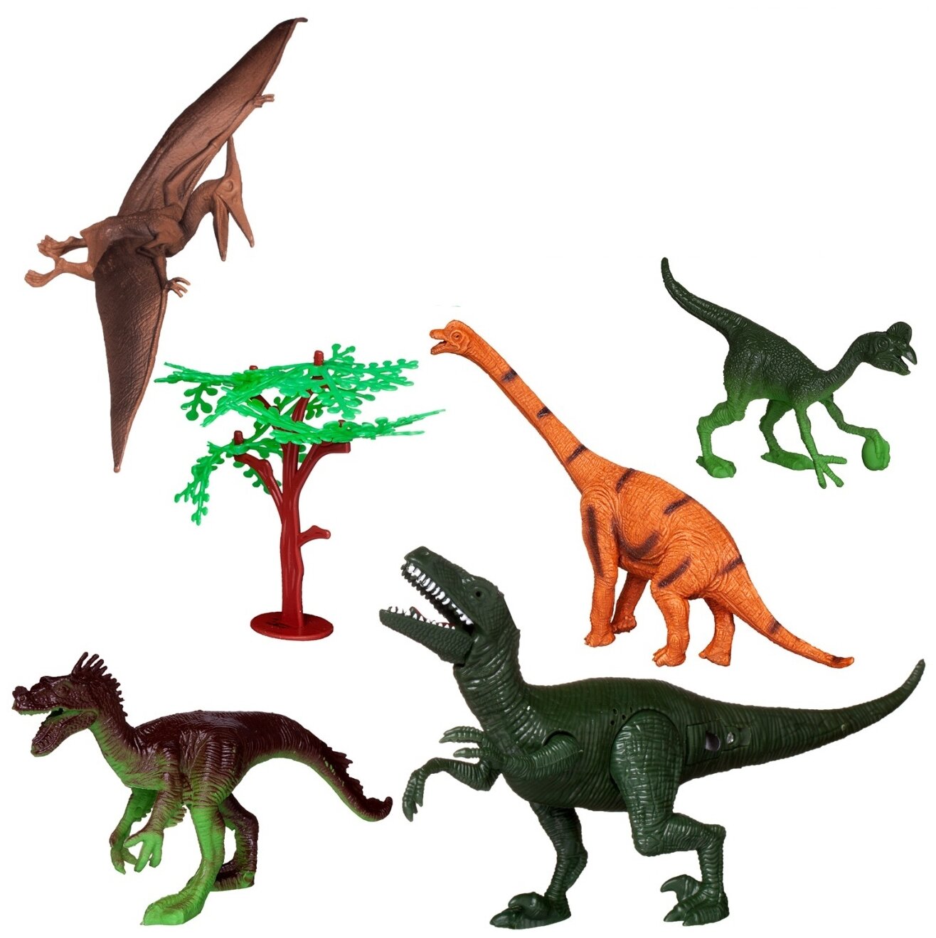 Фигурки Junfa toys Динозавры WA-19274, 5 шт.
