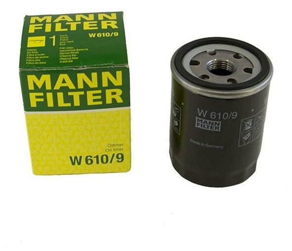 W6109 MANN Фильтр масл.