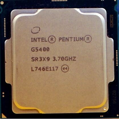 Процессор Intel Pentium Gold G5400 сокет 1151 v2 2 ядра 4 потока 3,7ГГц 54 Вт Комплектация BOX с кулером ID-COOLING SE-802-SD V3 BOX