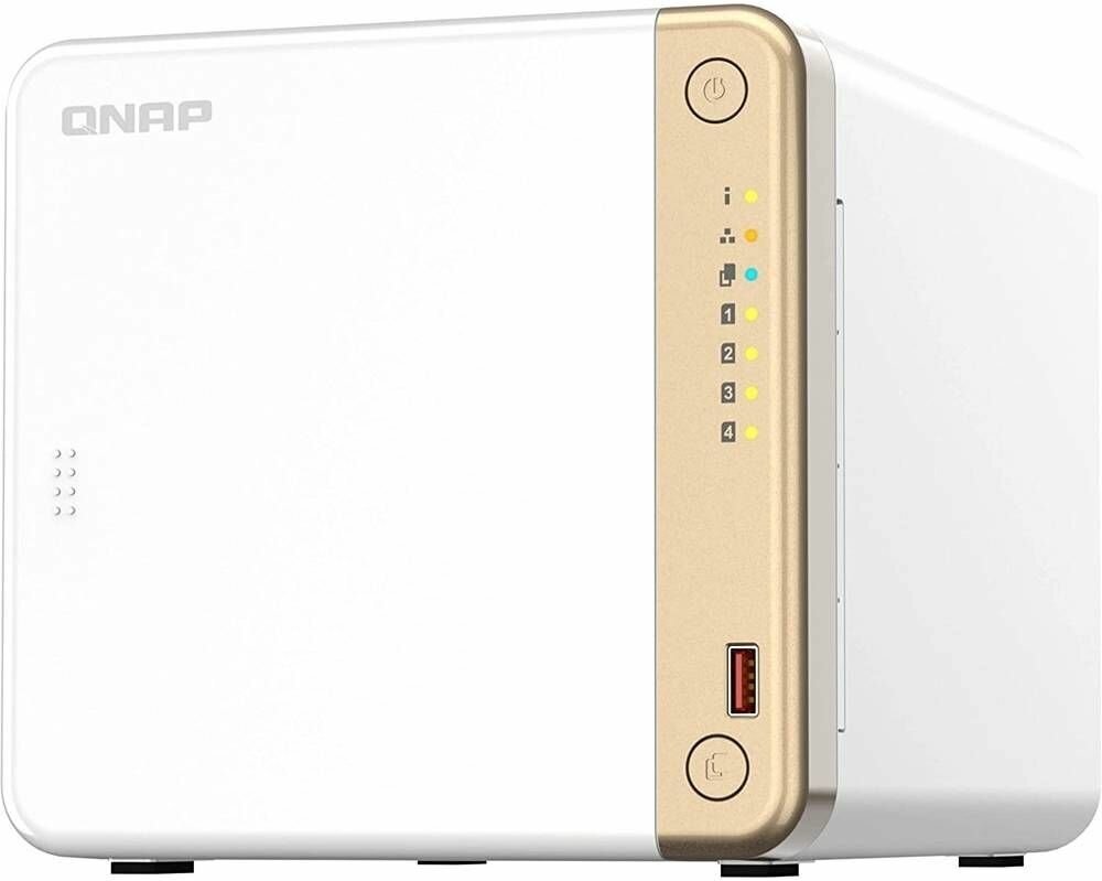 Сетевое хранилище QNAP Сетевое хранилище NAS Qnap Original TS-462-2G 4-bay настольный Celeron N4505