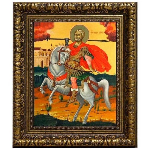икона мина котуанский фригийский великомученик Мина Котуанский Фригийский Великомученик. Икона на холсте.