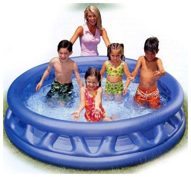 Бассейн надувной семейный INTEX &quotSoft Side Pool",188х46 см. int58431NP