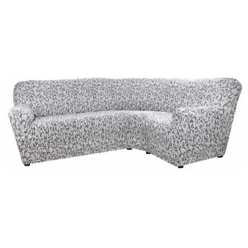 фото Чехол для мебели: чехол на классический угловой диван сиена джоя гриджо еврочехол
