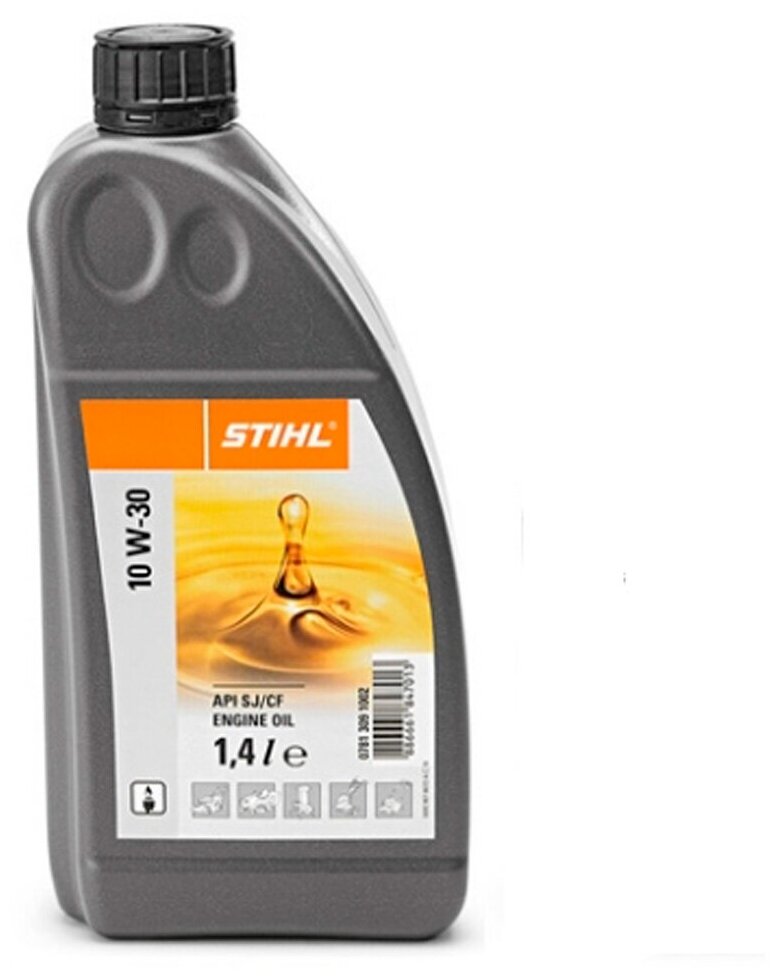 Масло Stihl 4-х тактное HD 10W-30, 1.4л - фотография № 1