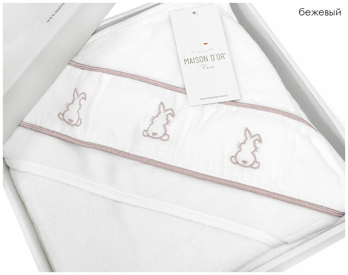 Детское полотенце-уголок Rapid Maison dor (розовый), полотенце-уголок 75х100