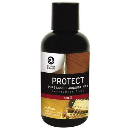 PLANET WAVES PW-PL-02 PROTECT - LIQUID CARNAUBA WAX средство для защиты и восстановления лакового покрытия (шаг 2 из 3)