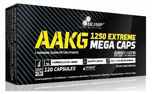 AAKG 1250 Mega (120 капсул)