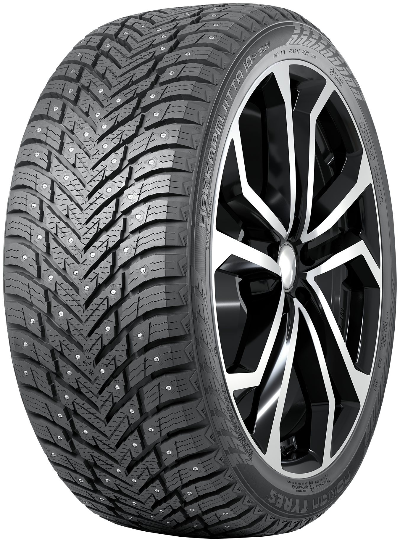 Шины для легковых автомобилей Nokian Tyres Hakkapeliitta 10p SUV R17 215/60 100T шип XL